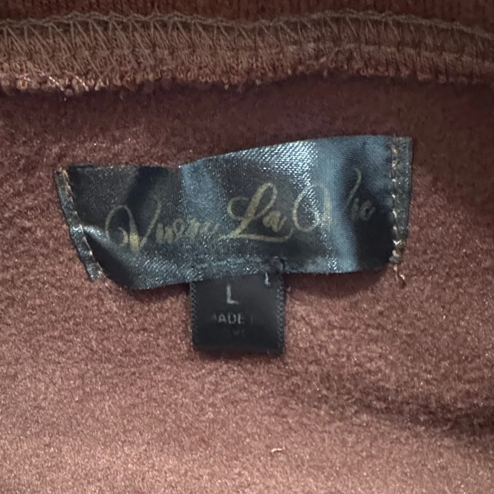 Brown Hoodie with Embroidered Smiley - Picture 2 of 6